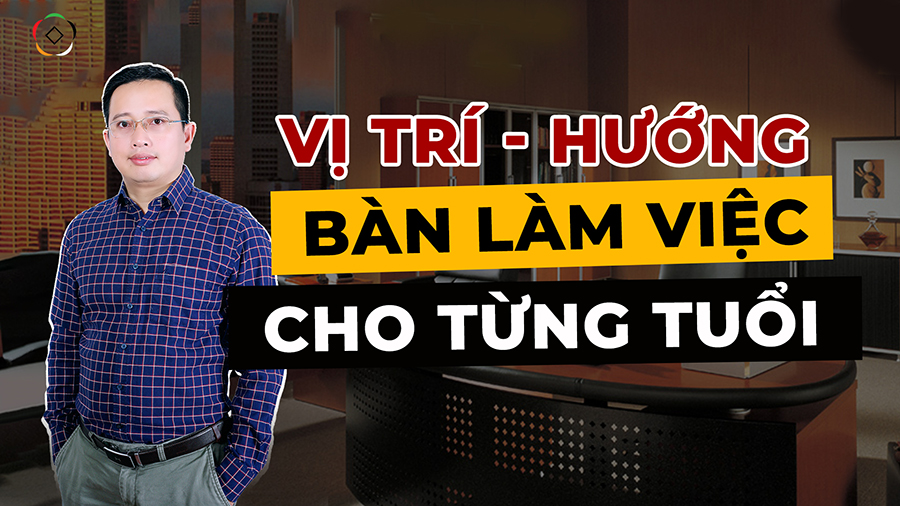 Hướng dẫn phong thủy bàn làm việc/bàn học miễn phí